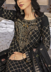 Grace W662-Embroidered Sequence 3pc Marina Dress With Embroidered Marina Shawl.