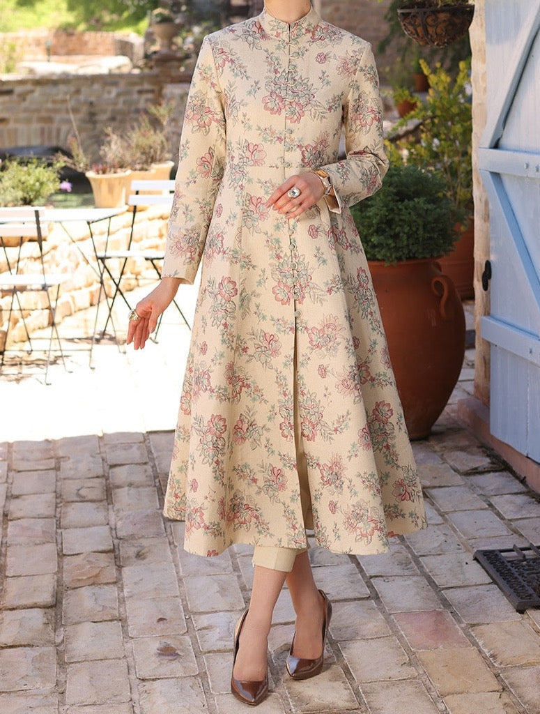 Grace W205-Embroidered 2pc marina dress