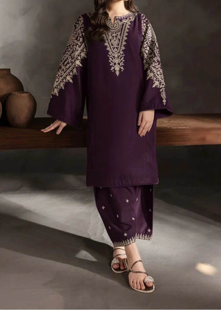 Grace S1371 -Embroidered 2pc lawn dress.