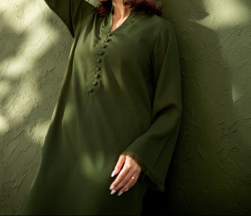 C-S 050- STITCHED 2PC LAWN CO-ORD SET.