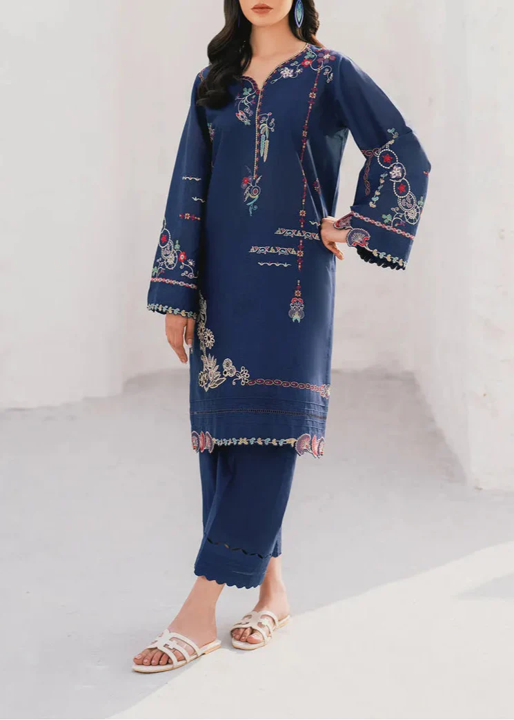 Grace S1206-Embroidered 2pc Lawn Dress