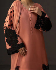 Grace W727 - Digital Printed 3pc Silk dress With Digital Printed Silk dupatta.