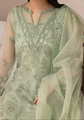 Grace S1473-Embroidered 3pc Organza Dress With Embroidered Organza Duppata.