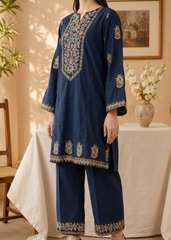 Grace S1487 -Embroidered 2pc lawn dress.