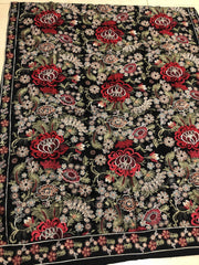 SARINNAH PREMIUM D71-FORMAL HEAVY EMBROIDED KARANDI LAWN SHAWL. - gracestore.pk