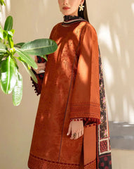 Grace S1166-Embroidered Sequence 2pc Lawn Dress