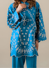 Grace W890-Embroidered 2pc Chikankari Marina Dress.