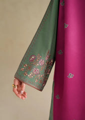 Grace Z-(S1290)- Stitched Embroidered 3pc Lawn Dress With Printed Lawn Dupatta.