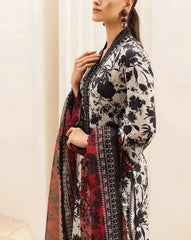 Grace S1104-Printed & Embroidered 3pc Lawn dress with Digital Printed Lawn Dupatta.